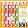8 crayons de couleur pour les petits