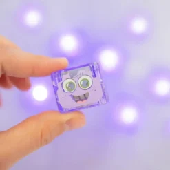 4 cubes lumineux Lila violet