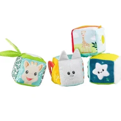4 cubes multi'activités Sophie la girafe
