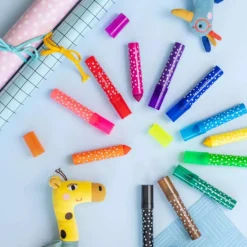 12 gros feutres pointes coniques Les Toupitis