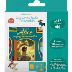 18 histoires interactives Alice au Pays des Merveilles (5 ans et +)