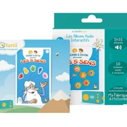 10 histoires interactives les 5 sens (3 ans et +)