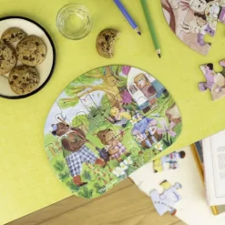 4 mini puzzles des repas Les Minouchkas (4x12 pièces)