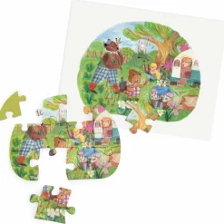 4 mini puzzles des repas Les Minouchkas (4x12 pièces)