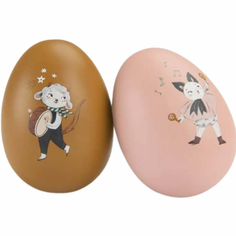 2 oeufs maracas Après la pluie