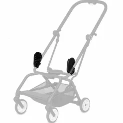 Adaptateurs pour nacelle S sur châssis Eezy S noir