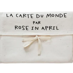 Affiche en tissu Carte du monde