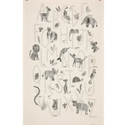 Affiche en tissu L'abécédaire