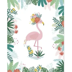 Affiche Flamant rose Rio (30 x 40 cm)
