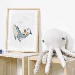 Affiche La baleine (30x40 cm)