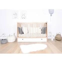 Affiche lapin de dos (30 x 40 cm)