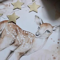 Affiche Lovely Friends Faon (50 x 70 cm)