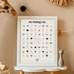 Affiche Mes Premières Fois Originale maman et papa (40 x 50 cm)