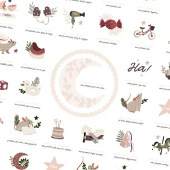 Affiche Mes Premières Fois Souris Poudre maman et papa (40 x 50 cm)