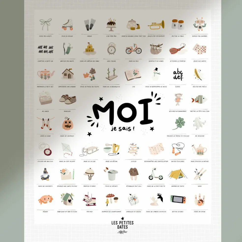 Affiche Moi je sais ! (40 x 50 cm)