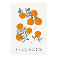 Affiche Oranges (30 x 40 cm)