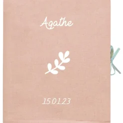 Album photo bébé Rose poudré (personnalisable)