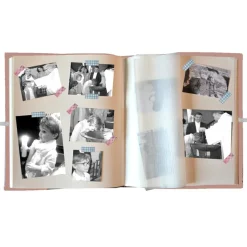 Album photo bébé Rose poudré (personnalisable)