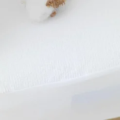 Alèse imperméable bouclette en coton bio (60 x 120 cm)