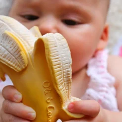 Ana la banane de dentition latex d'hévéa