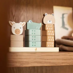 Animaux à empiler en bois Jungle Jambo