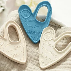 Anneau de dentition cœur Off-white