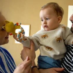 Anneau de dentition en silicone Cyranos le Renard