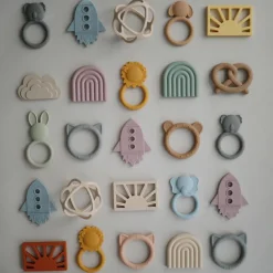 Anneau de dentition en silicone Éléphant