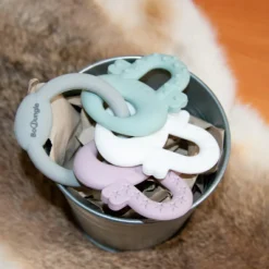 Anneau de dentition en silicone clés