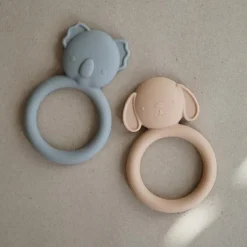 Anneau de dentition en silicone Dog