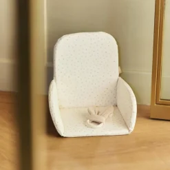 Anneau de dentition en silicone Bunny Ears Nougat