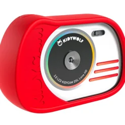 Appareil photo numérique et vidéo Kidycam Waterproof rouge