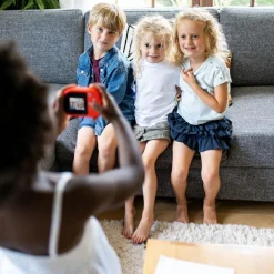 Appareil photo numérique et vidéo Kidycam Waterproof rouge