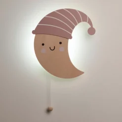 Applique murale en bois Heaven Lune