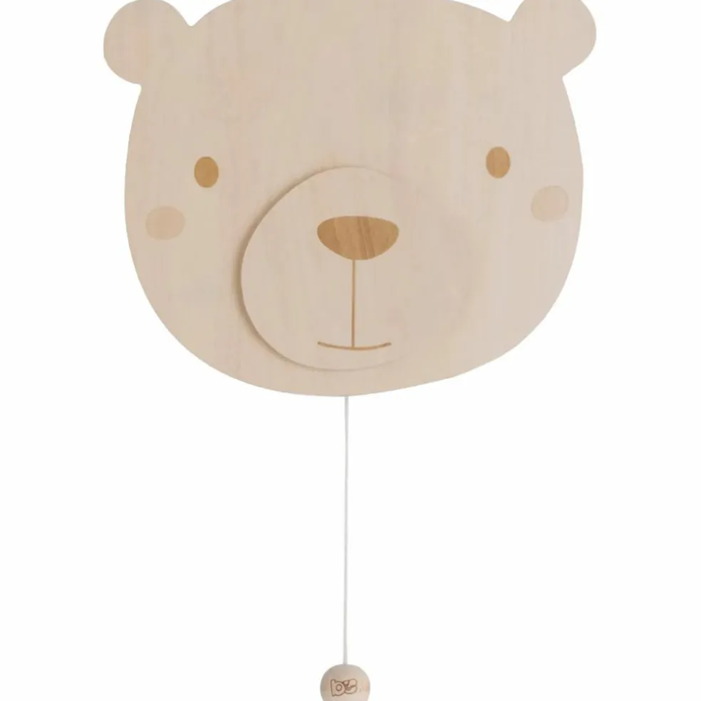 Applique murale en bois Wonder Ours