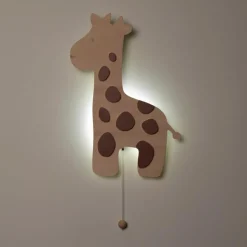Applique murale en bois Wonder Girafe