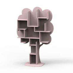 Arbre bibliothèque Louane finition laquée (coloris au choix)