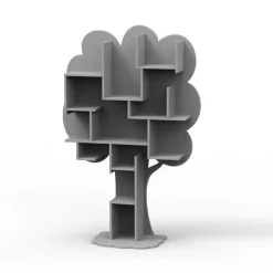 Arbre bibliothèque Louane finition laquée (coloris au choix)