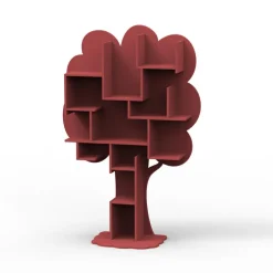 Arbre bibliothèque Louane finition laquée (coloris au choix)