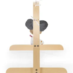 Arche de jeux en bois naturel