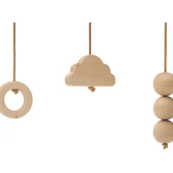 Arche de jeux Levo avec jouets en bois de hêtre