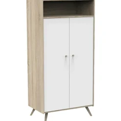 Armoire 2 portes Acces bois blanc