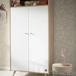 Armoire 2 portes Acces bois blanc