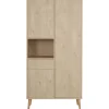 Armoire 2 portes Cocoon Natural Oak