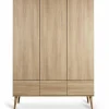 Armoire 3 portes Flow XL Honey Ash