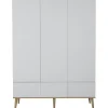 Armoire 3 portes Flow XL White-Oak