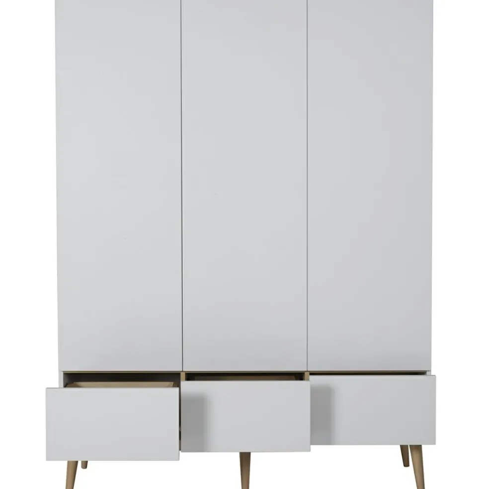 Armoire 3 portes Flow XL White-Oak