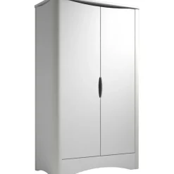 Armoire 2 portes Fusion blanche