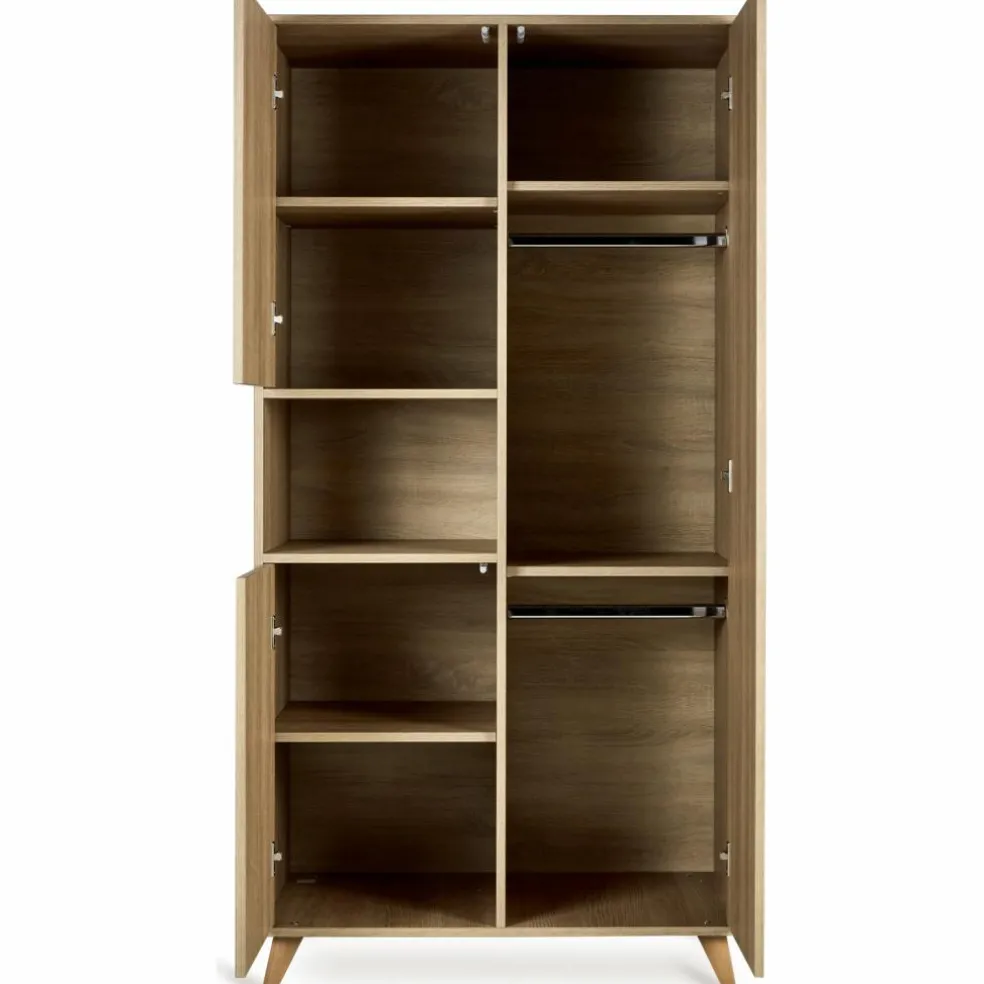 Armoire 2 portes Loft Honey Ash