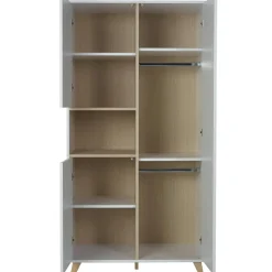 Armoire 2 portes Loft White